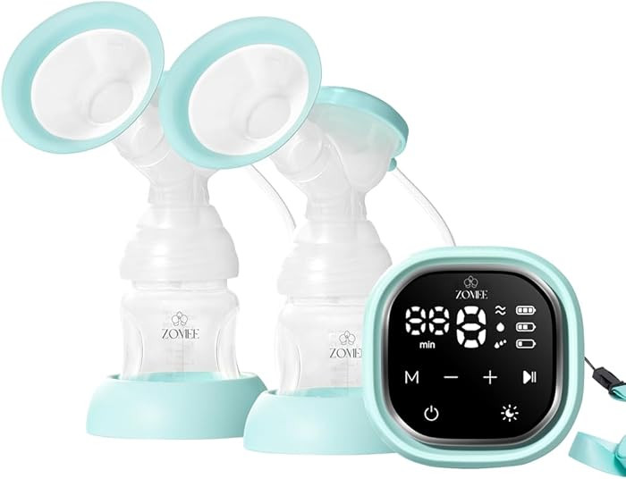 Zomee Z2 Double Electric Breast Pump – with Expression, Massage, and 2-Phase Modes - Hospital G... | Amazon (US)