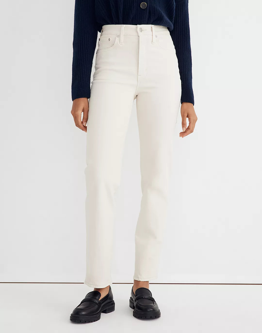 The Perfect Vintage Straight Jean in Vintage Canvas Wash | Madewell