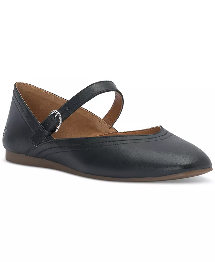 Lucky Brand Women's Albajane Buckled Mary Jane Flats - Macy's | Macy's