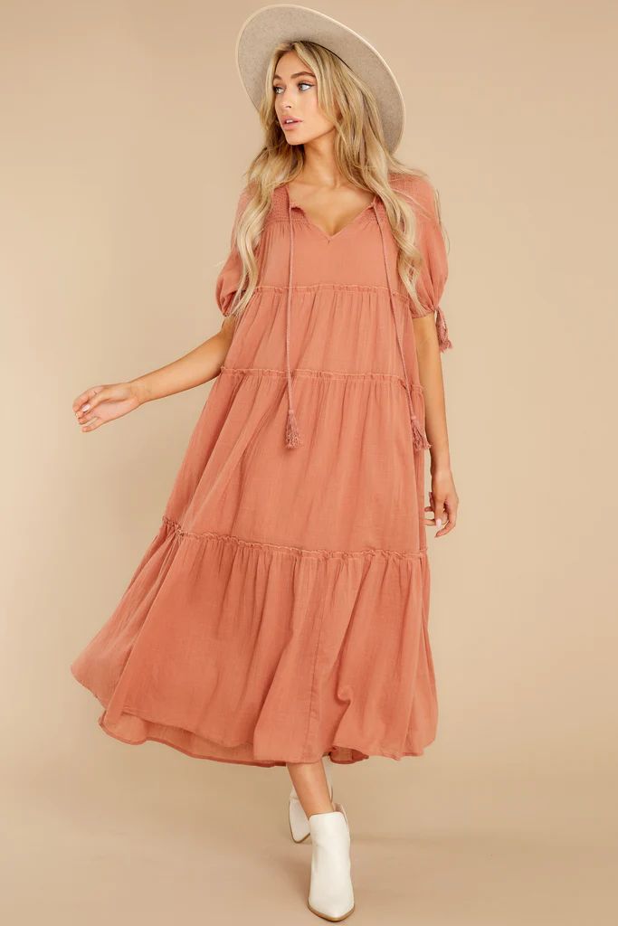 Isn't She Lively Clay Maxi Dress | Red Dress 