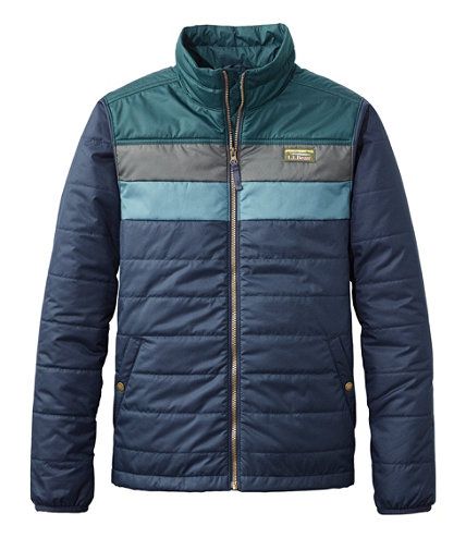 Men's Mountain Classic Puffer Jacket, Colorblock | L.L. Bean
