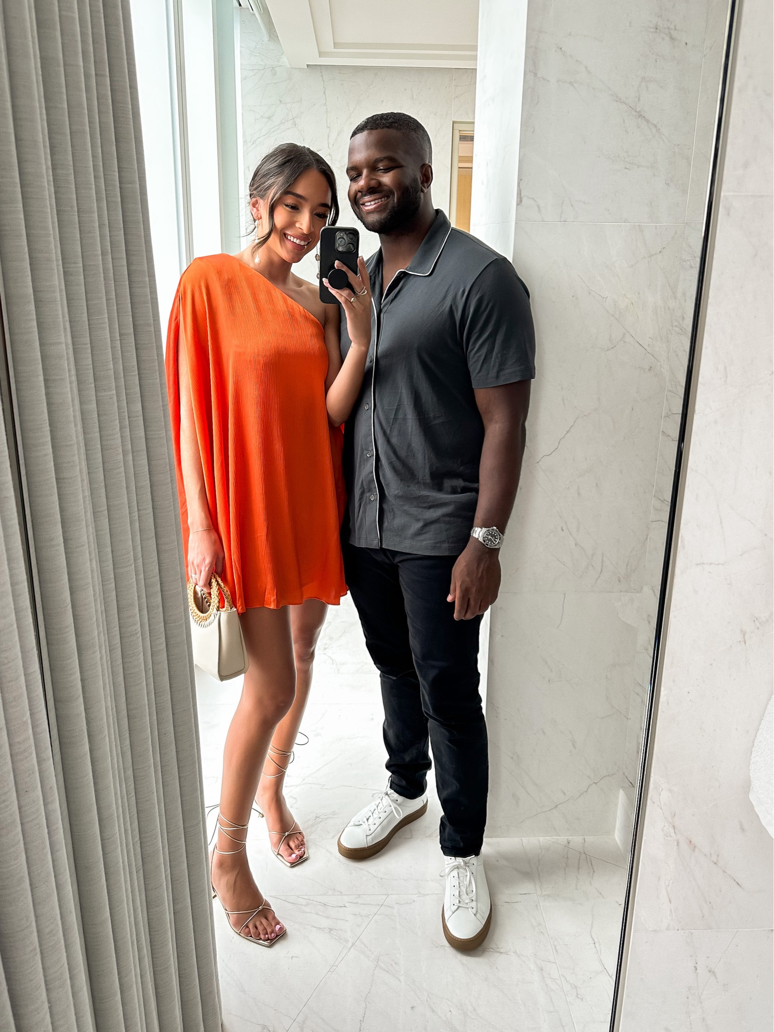 Vacation outfit for dinner 🧡 size XS orange dress

#LTKtravel #LTKstyletip #LTKunder100