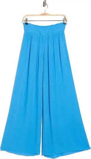Elan Smocked Waist Wide Leg Cover-Up Pants | Nordstromrack | Nordstrom Rack