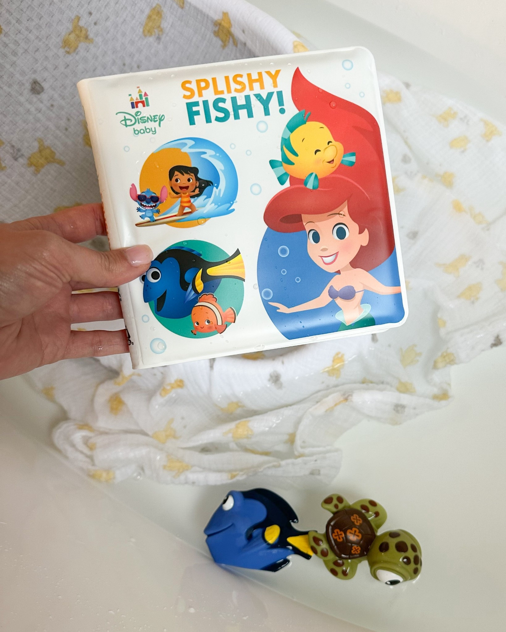 The perfect bath time toys for your Disney Baby! 