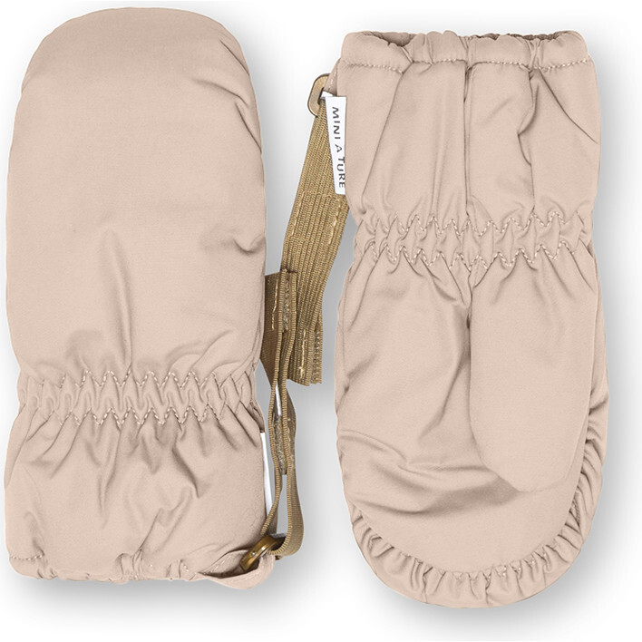 CORDT Fleece Lined Gloves, Rose Dust | Maisonette