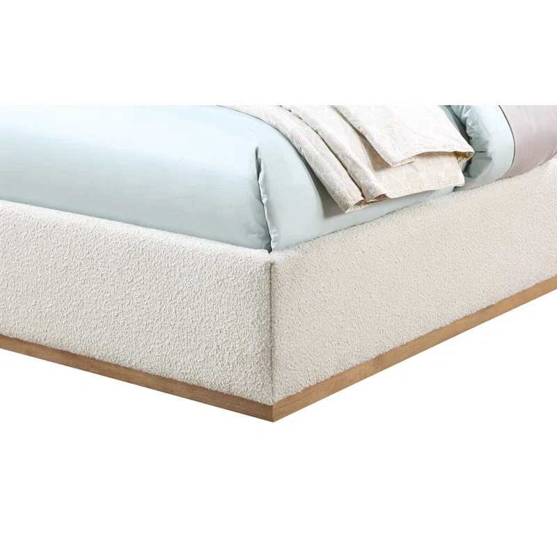 Monaco Boucle Fabric Bed | Wayfair North America