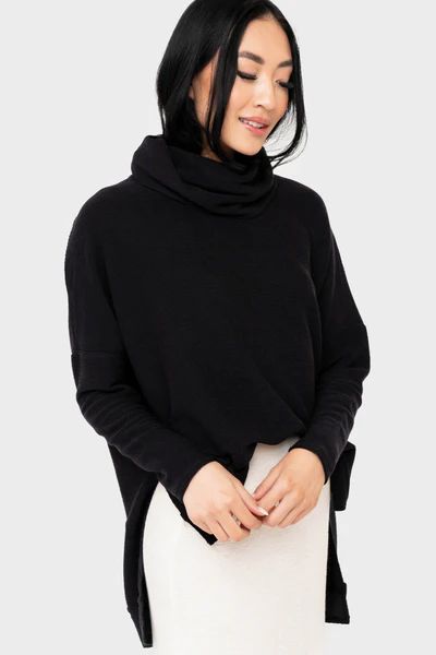 Essential Chic Mock Neck Tunic | Gibson
