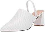 RACHEL ZOE Women's Liza Mule, White, 6.5 M US | Amazon (US)