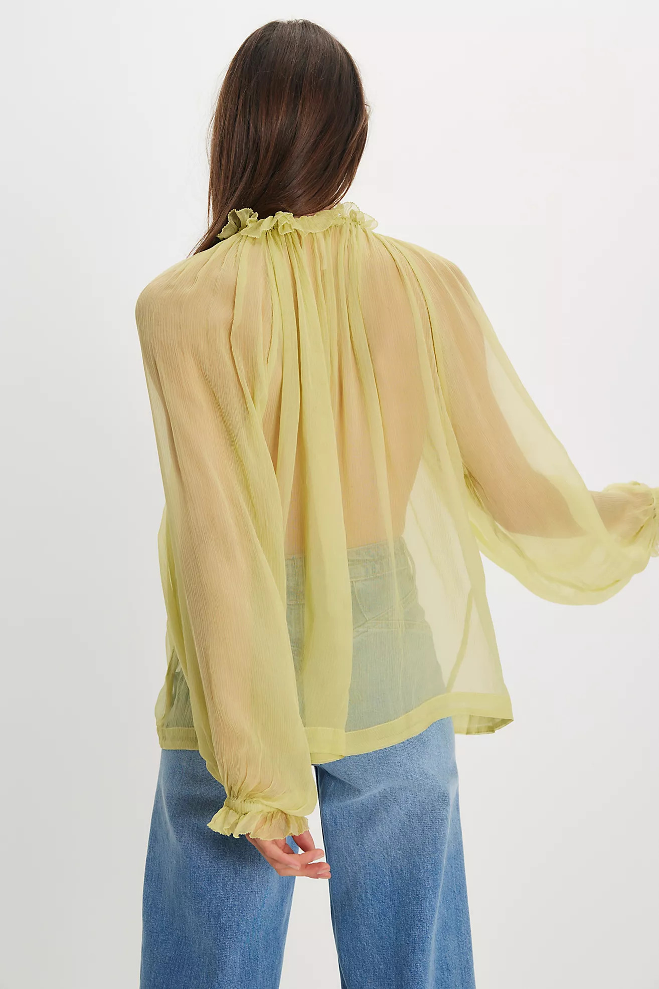 Chiffon Bow Top | Free People (Global - UK&FR Excluded)