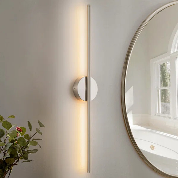 Brynie Wrought Iron LED Wallchiere | Wayfair North America