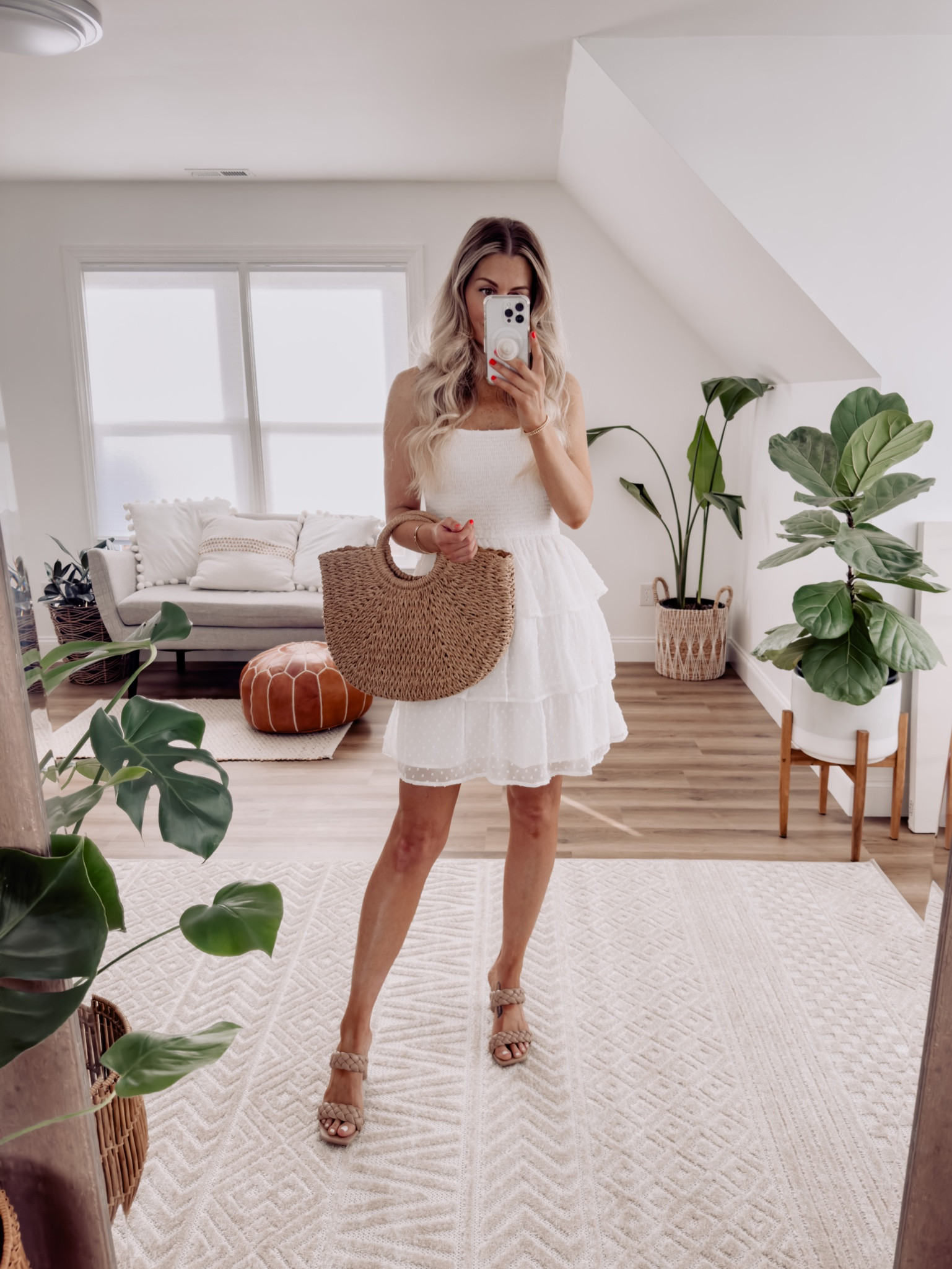 White Swiss dot dress perfect for spring or summer weddings, graduation or even a simple date night.

Festival dress - cocktail dress - graduation dress - graduation outfit - graduation outfit idea - white dress - vacation dress - vacation outfit - resort dress - honeymoon outfit - bride dress - bridal dress - bachelorette party outfit idea - beach dress - beach vibes - summer dress - sun dress - spring dress

#LTKunder50 #LTKwedding #LTKstyletip