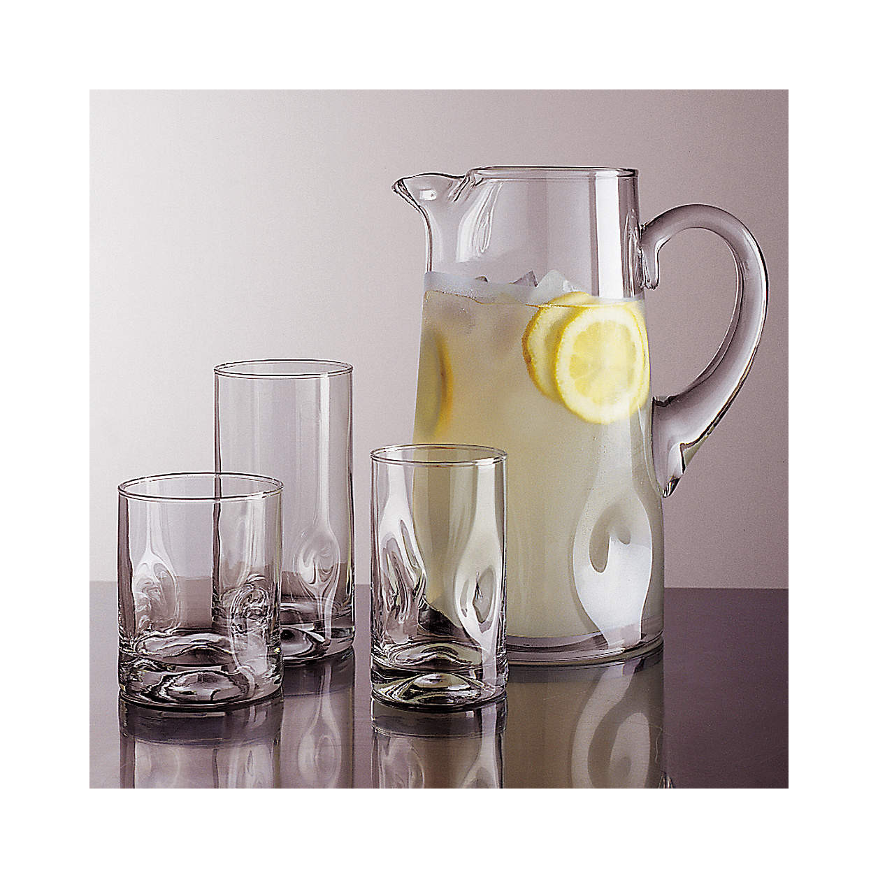 Impressions 10-Oz. Juice Glasses, Set of 12 + Reviews | Crate & Barrel | Crate & Barrel