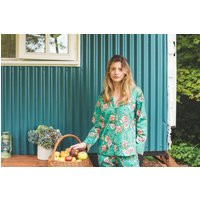 100% Organic Cotton Pyjama Set, Rose Print Womens Pyjamas, Custom Length Pyjamas Handmade To Order i | Etsy (UK)