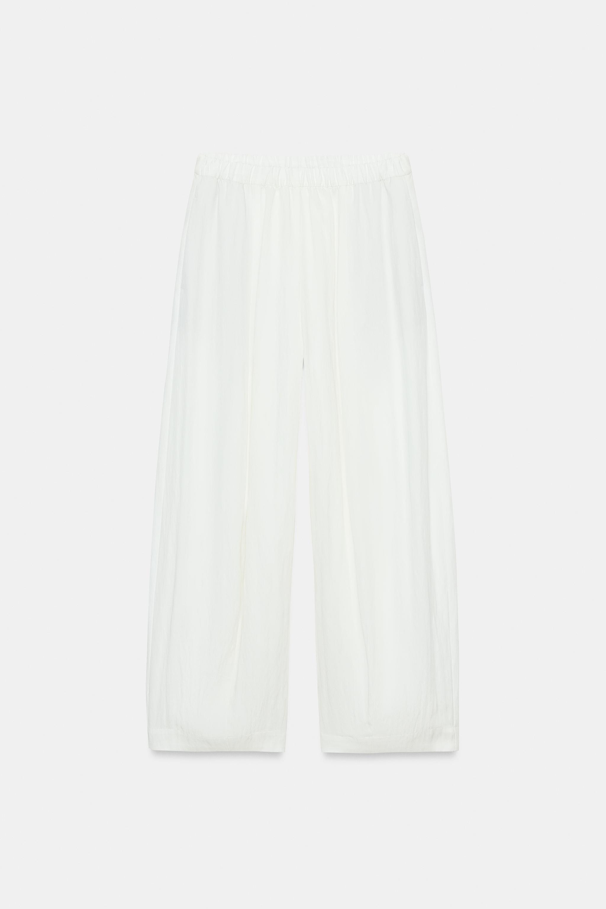 ZW COLLECTION BARREL TROUSERS | Zara UK