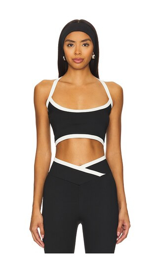 Vera Top in Black & Chantilly | Revolve Clothing (Global)