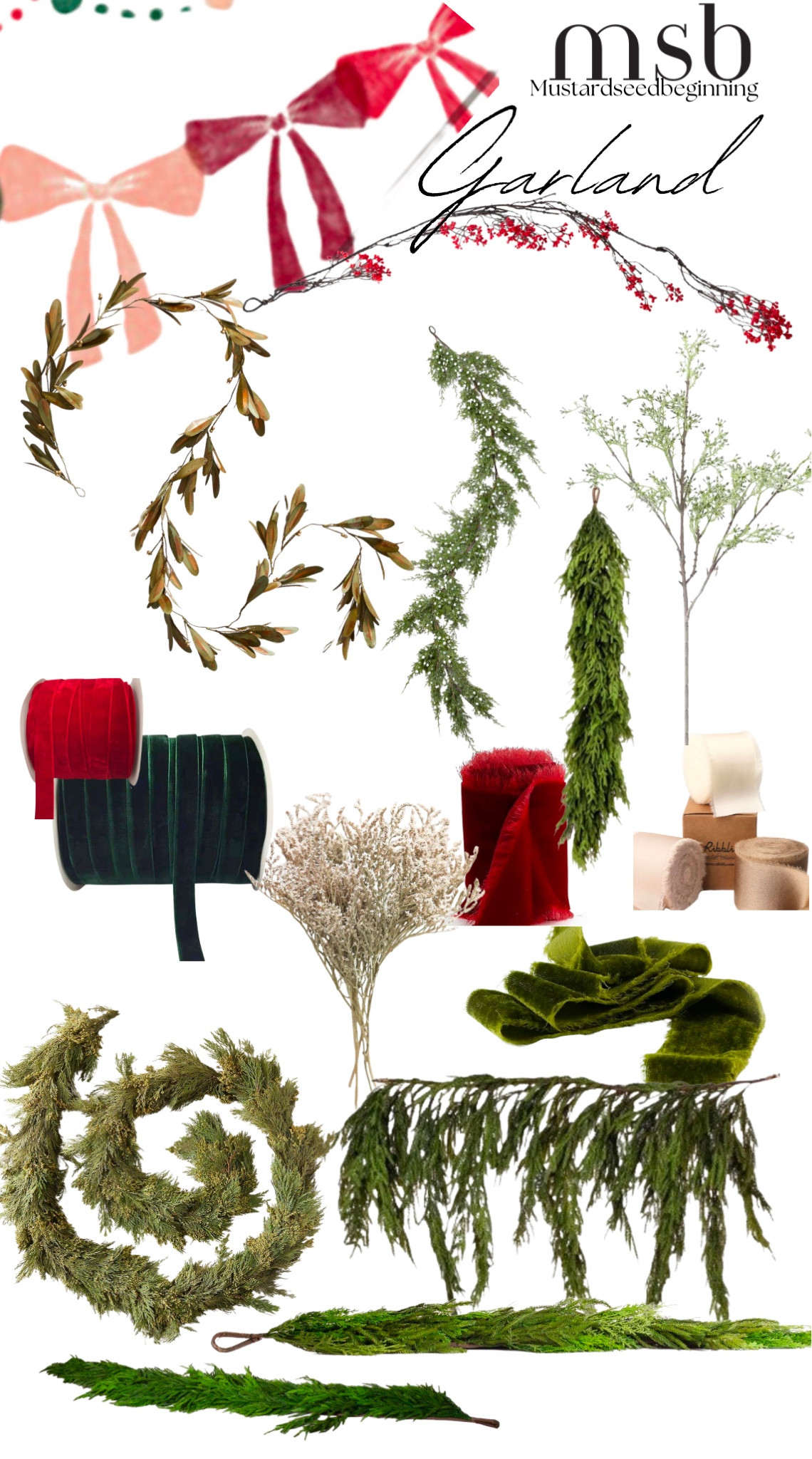 Garlands 

#LTKSeasonal #LTKHoliday #LTKHome