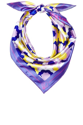 POST SWIM X The Chemo Club Head Scarf in Resilient Purple from Revolve.com | Revolve Clothing (Global)