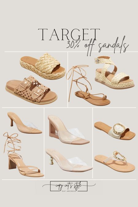 Target Sandal Sale 30% off sandals

#LTKShoeCrush #LTKFindsUnder50 #LTKStyleTip