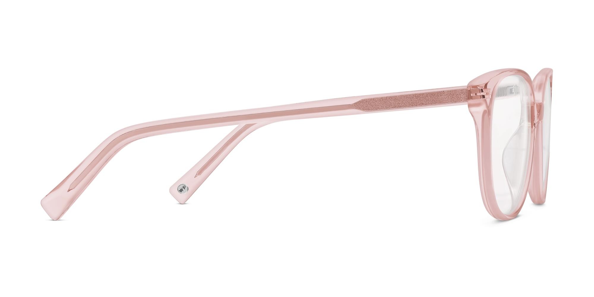 Eugene Narrow Eyeglasses in Rose Crystal for Women | Warby Parker