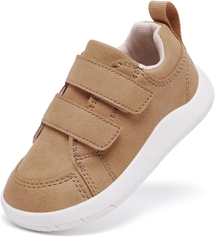 MORENDL Wide Toe Box Shoes Toddler Walking Shoes Baby Boy Girl Non-Slip Sneakers Comfort Tennis O... | Amazon (US)