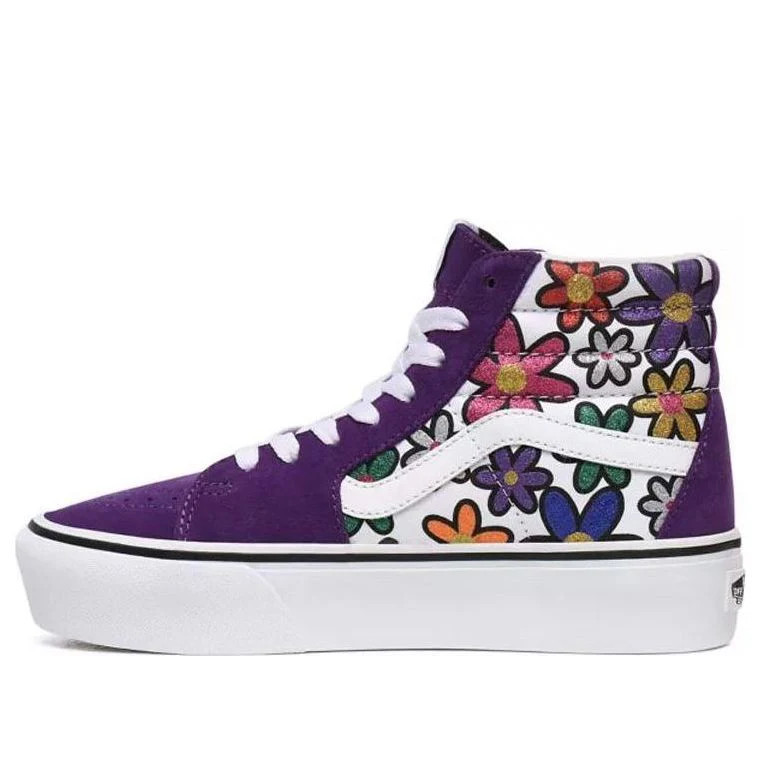 Vans SK8-HI Platform 2 'Glitter Daisies' | KICKS CREW