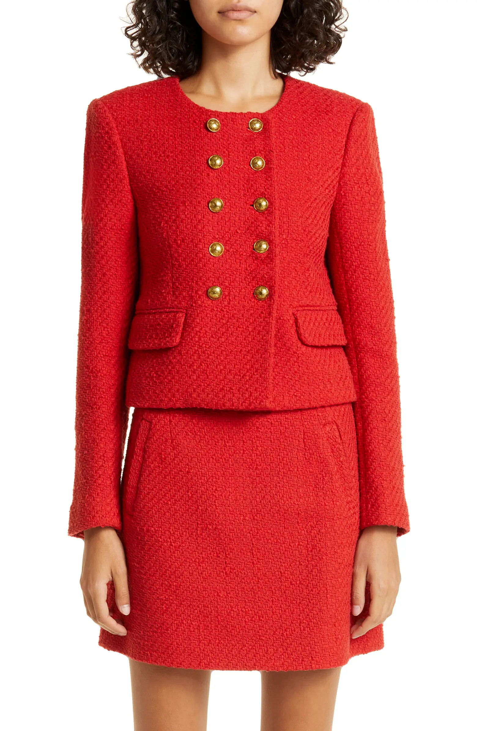 Bentley Cotton Blend Tweed Jacket | Nordstrom