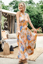 Newell Dress - Orange | Petal & Pup (US)