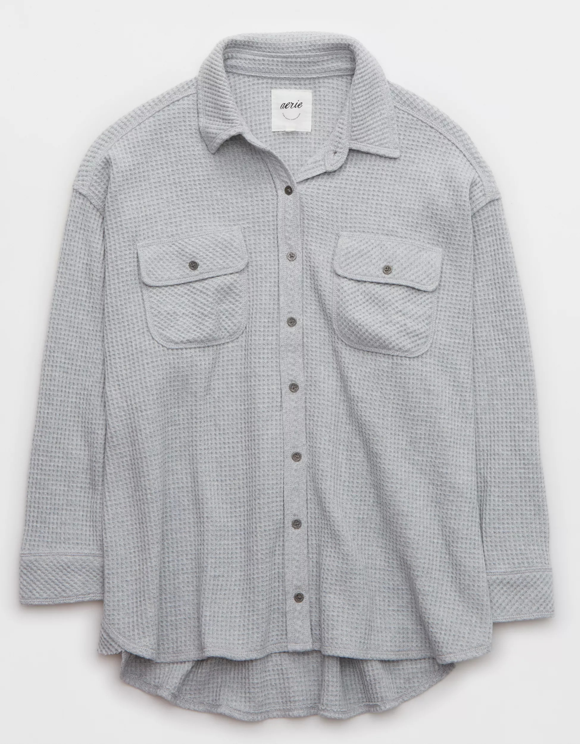Aerie LumberJane Waffle Shirt | Aerie