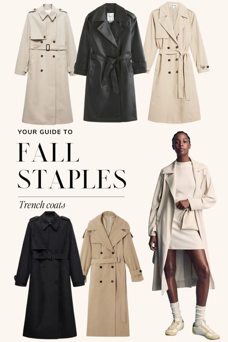 Fall staple: trench coats

Fall capsule wardrobe, fall staples, fall wardrobe basics, trench coat, fall coat, fall coats

#LTKSeasonal #LTKstyletip #LTKfindsunder100