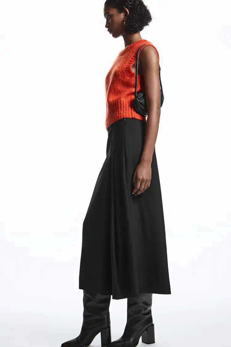 MOHAIR VEST - BRIGHT ORANGE - COS | COS UK