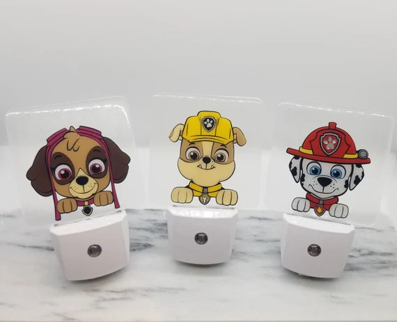Paw Patrol Night Light | Etsy (US)