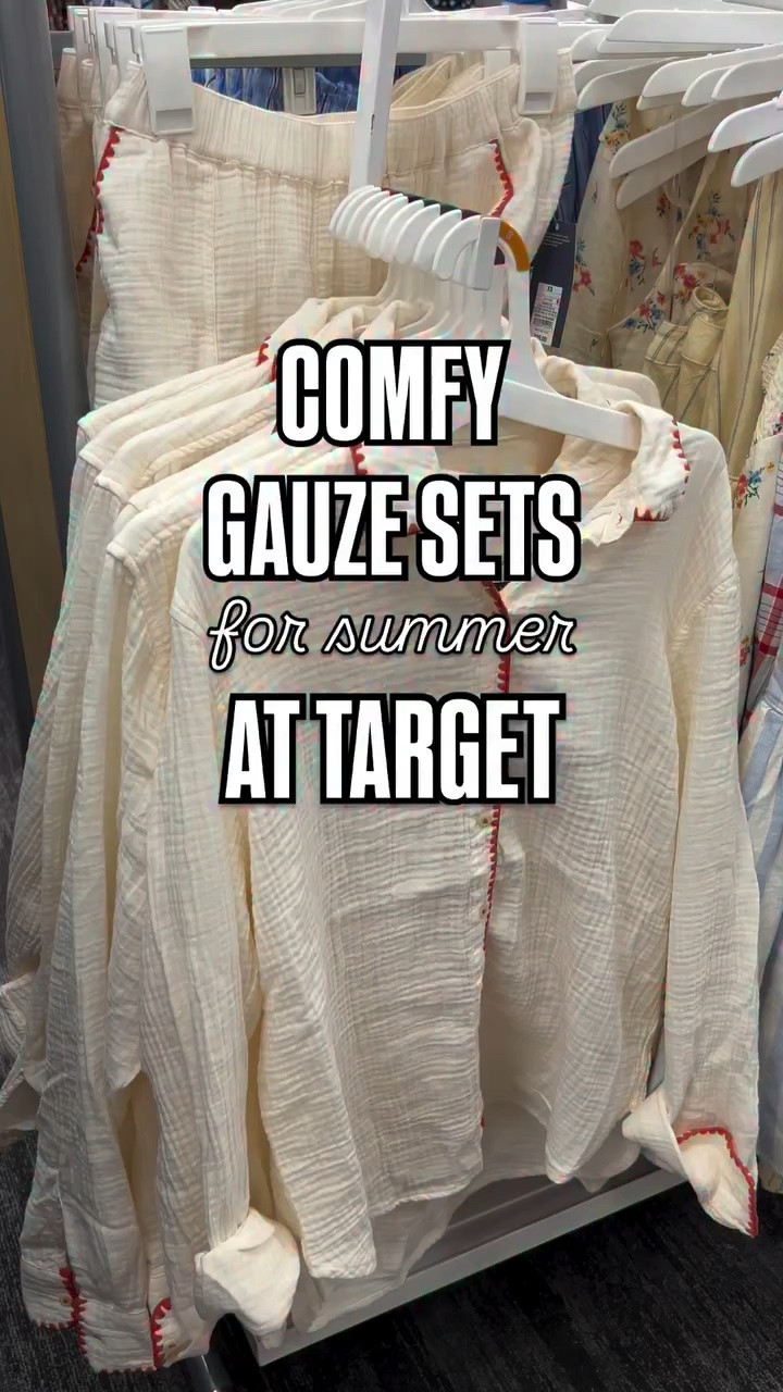 Say STYLE to shop ❤️

Love these gauze sets from Target! Great for summer together, separate or open paired with a tank!

#targetstyle #targetsummer #affordablestyle