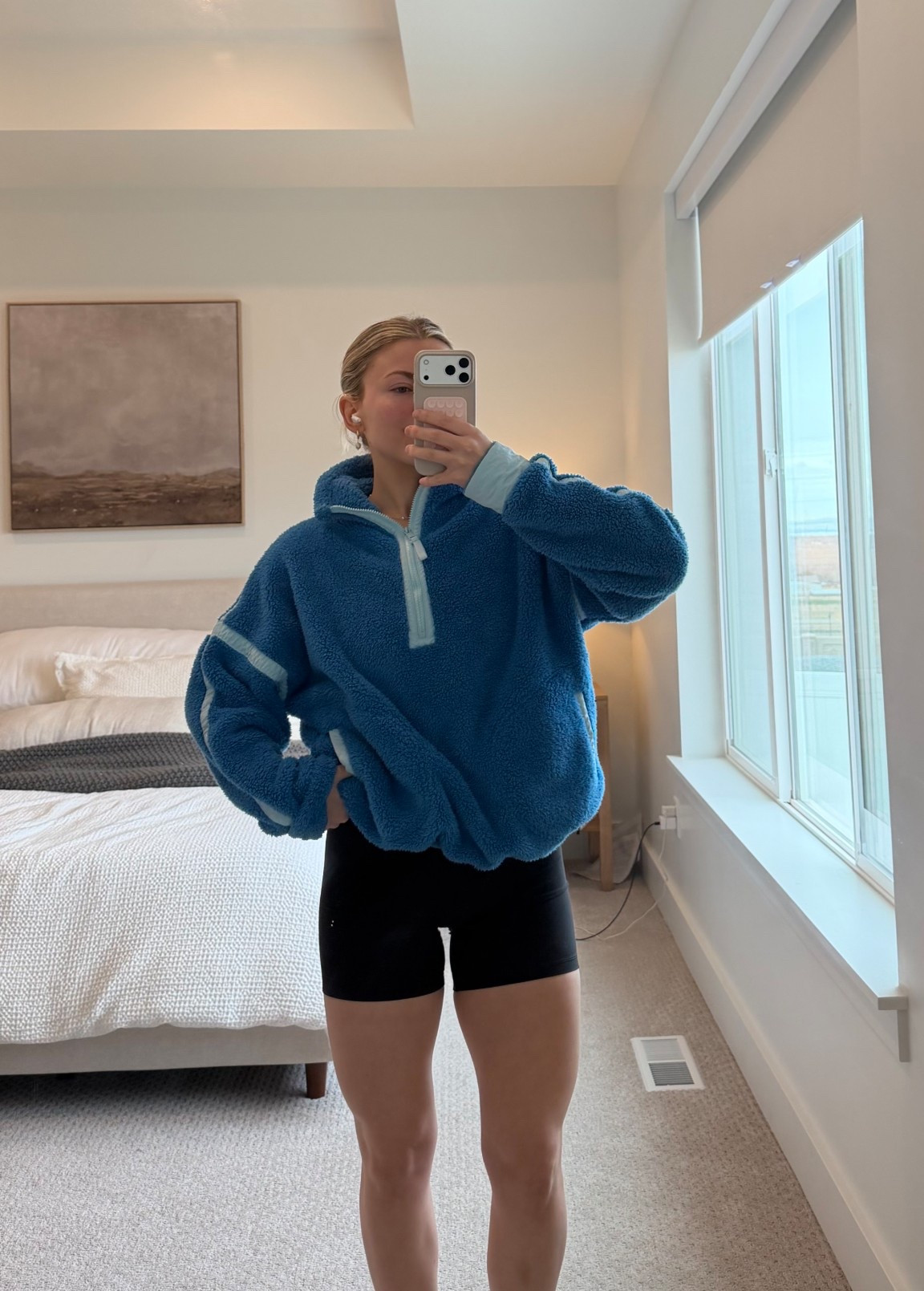 Size M but could’ve done a S💙 shorts size down!


#LTKmomlife #LTKootd