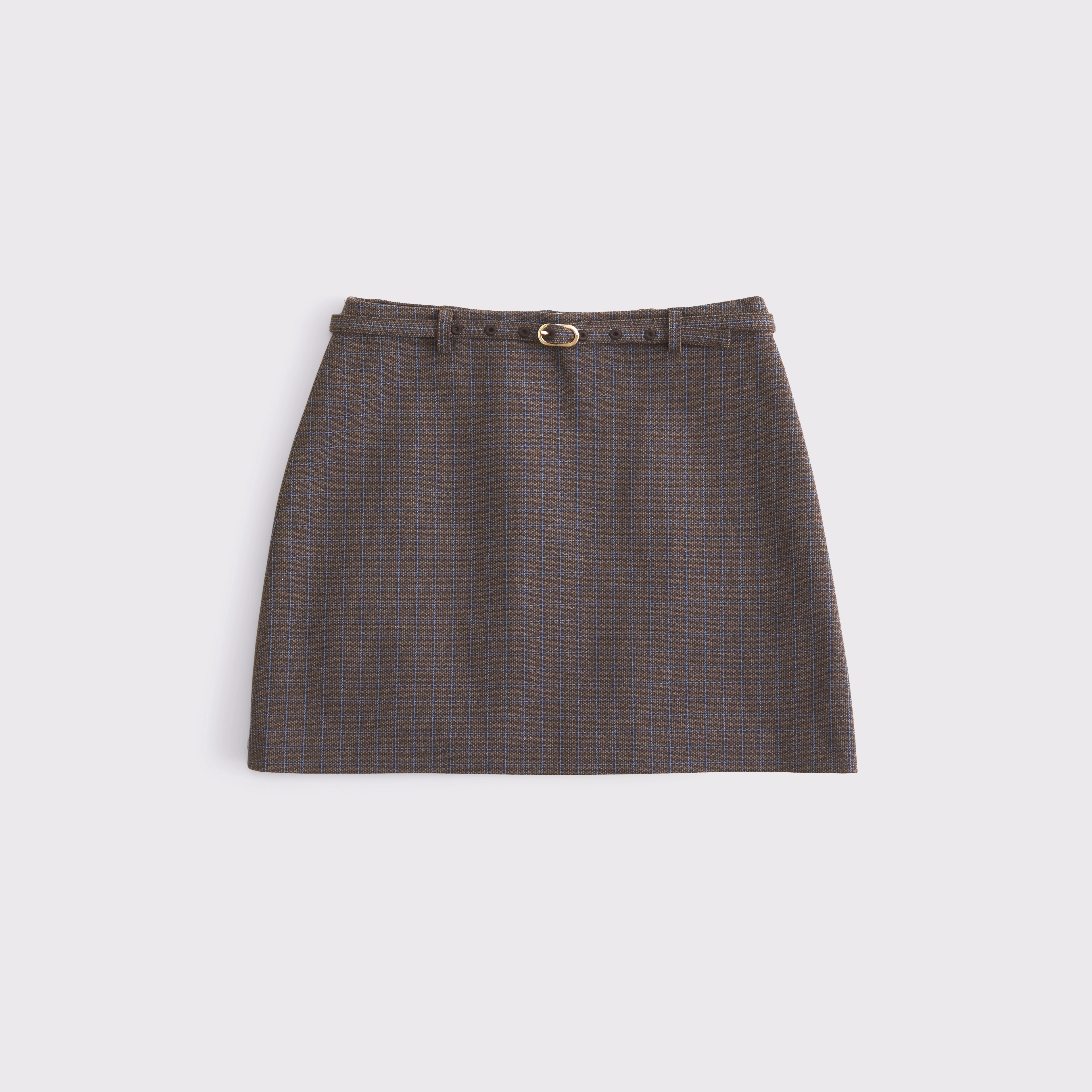 The A&F Scarlett Forme Belted Mini Skort | Abercrombie & Fitch (US)