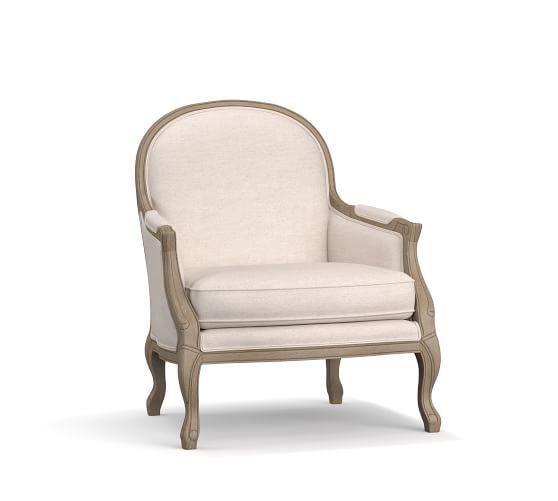 Edward Upholstered Armchair | Pottery Barn (US)