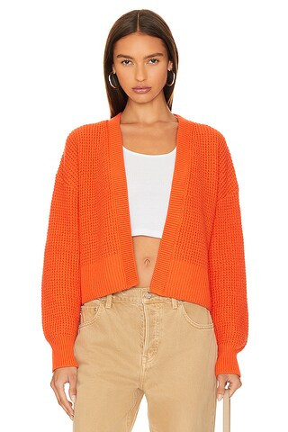 Stitches & Stripes Jake Cardigan in Mandarin from Revolve.com | Revolve Clothing (Global)