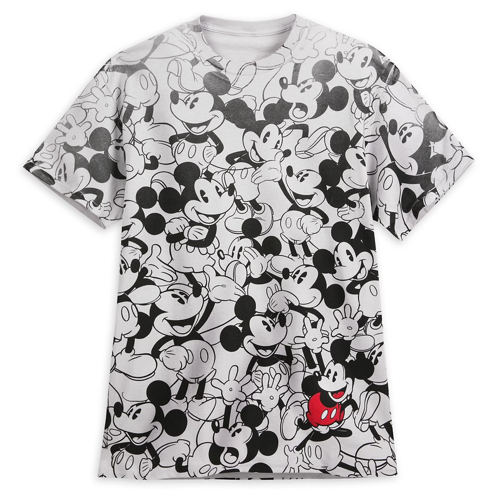 Mickey Mouse Allover T-Shirt for Adults | Disney Store