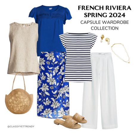 A NEW Special Edition capsule wardrobe for the summer season…The French Riviera Summer 2024 Collection 🇫🇷 This ready-made, complete wardrobe reflects the colors and aesthetics of the French Riviera with effortlessly chic and refined elevated-casual outfits for warm weather climates. 🙌 Swipe right to see a few outfits in the capsule wardrobe.

Get your French Riviera Capsule Wardrobe: Summer 2024 Collection, now available in the Capsule Wardrobe Store!