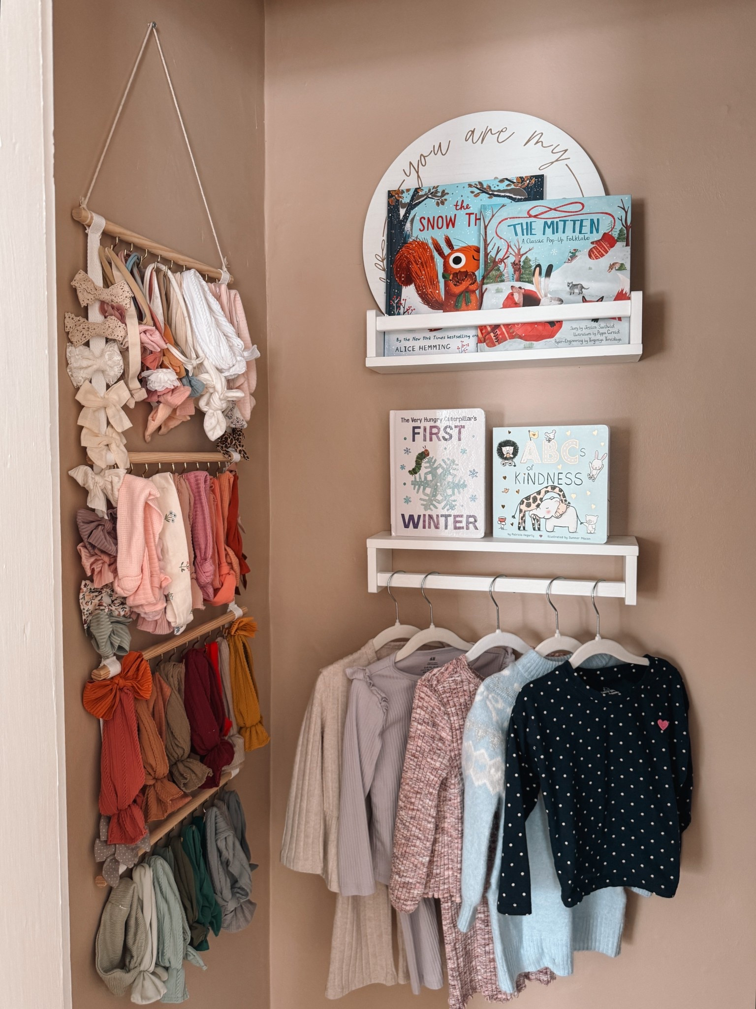 Having this little area to display January books and outfits for my toddler has been such a lifesaver! It makes grabbing books and clothes easy and helps me remember to get use out of the cute seasonal clothes before the season is over ❄️🤍

Winter Outfits, Seasonal Outfits, Toddler Fashion, Toddler Style, Toddler Outfits, Toddler Girl, January Books, Picture Books, Baby Room, Nursery, Seasonal Decor, Winter Decor, Winter Books 

#LTKToddler#LTKstorytime 

#LTKBaby #LTKKids #LTKmomlife
