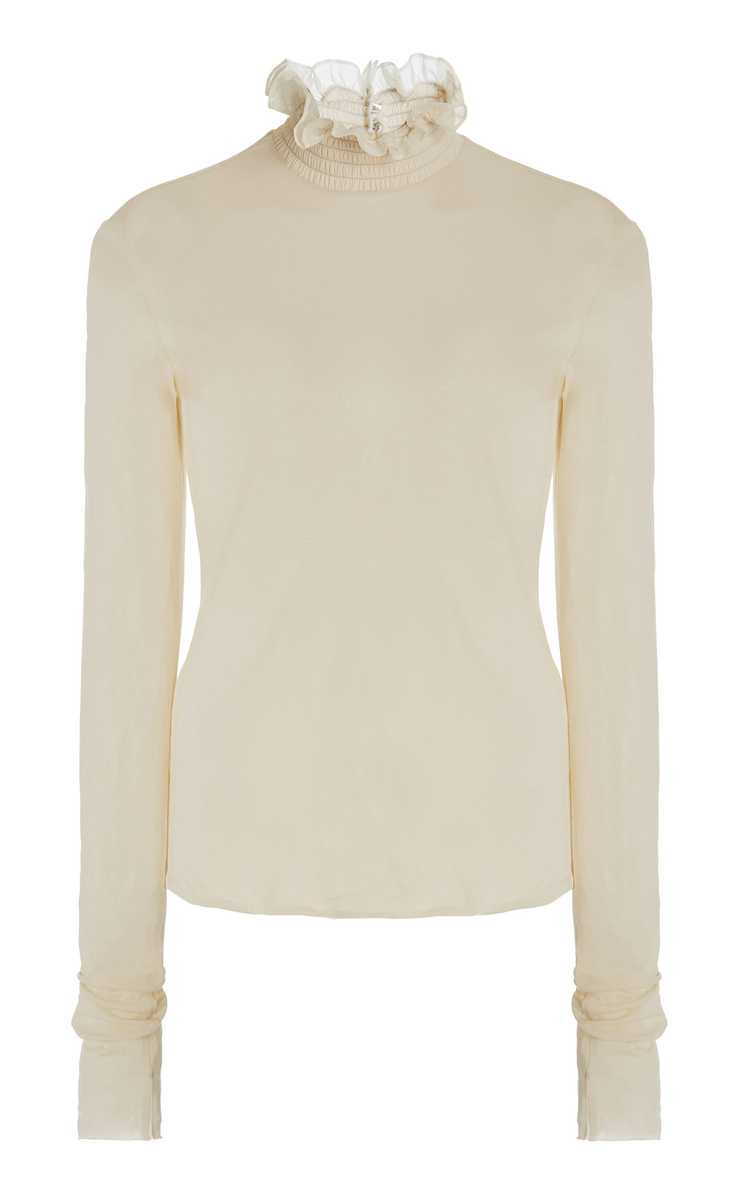 Ruffled Jersey Top | Moda Operandi (Global)