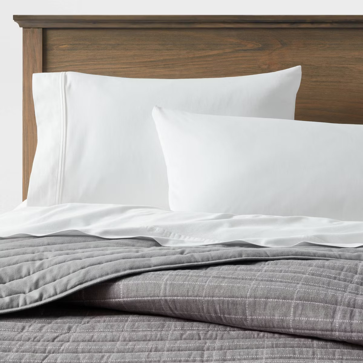 Flannel Windowpane Quilt - Threshold™ | Target