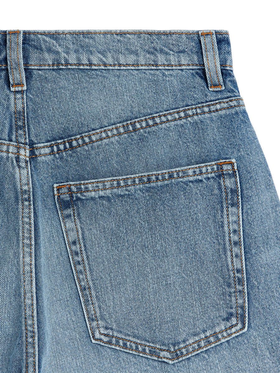 Denim Shorts - Mid Blue - ARKET GB | ARKET (US&UK)