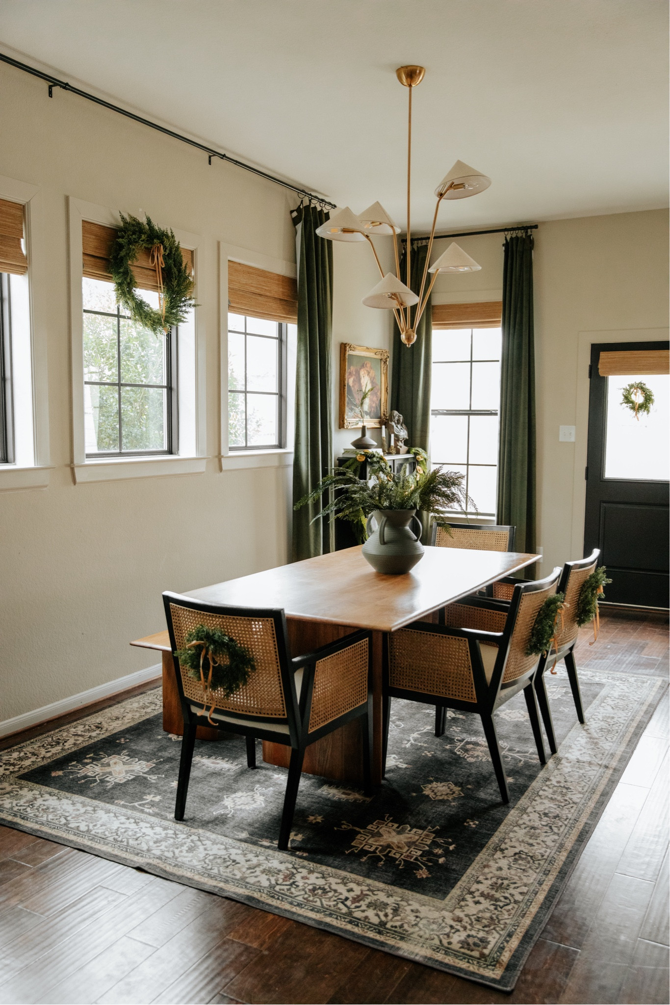 Christmas dining room 

#LTKhome #LTKHoliday