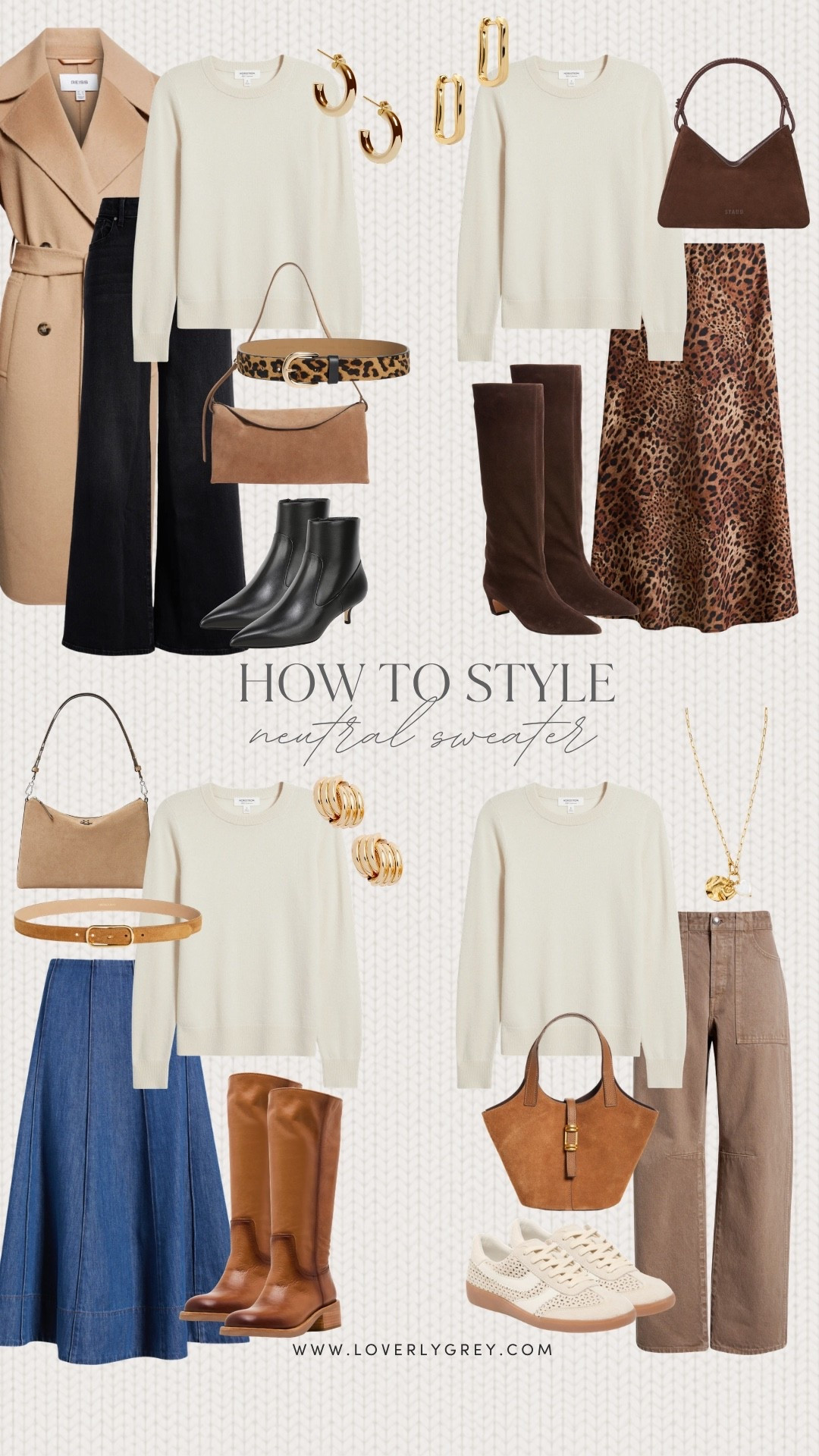 A neutral sweater is the ultimate closet staple for fall 👏🏼 endless ways to style!

Loverly Grey, NSALE, Nordstrom sale, sale alert, how to style, neutral sweater

#LTKootd #LTKSeasonal #LTKSaleAlert