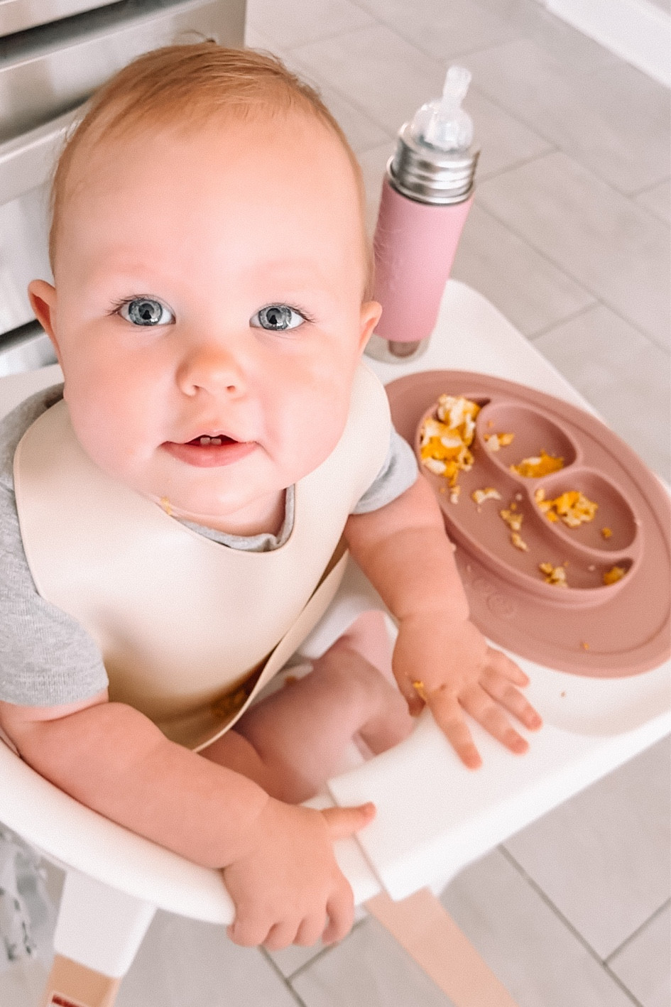 My 1 year old daughter loves meal time 🍽️ Her high chair, bib, stainless steel cup, + plate I 10/10 recommend to all mamas! Super easy to clean 😍

#LTKkids #LTKbaby #LTKfamily