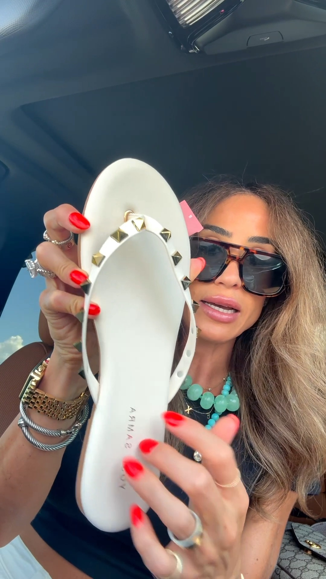 My most worn memory foam flip flop sandals in size 7 I have in 3 colors

#LTKPetite #LTKootd