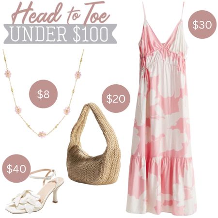Under $100 look for summer with a pink floral dress 

#LTKFindsUnder100 #LTKFindsUnder50 #LTKStyleTip