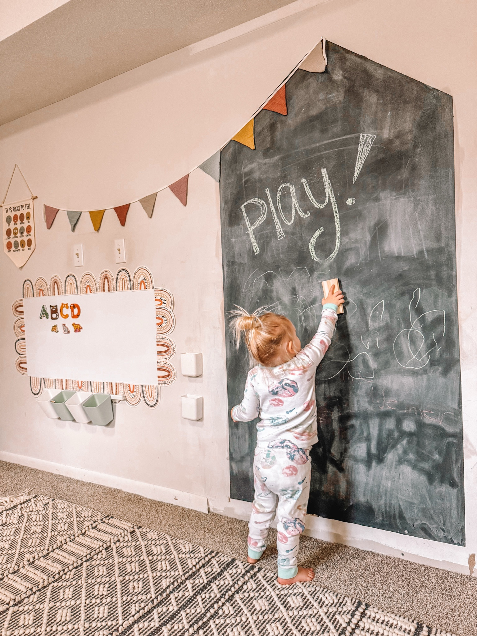Indoor chalkboard ✨

#LTKHome #LTKFamily #LTKKids