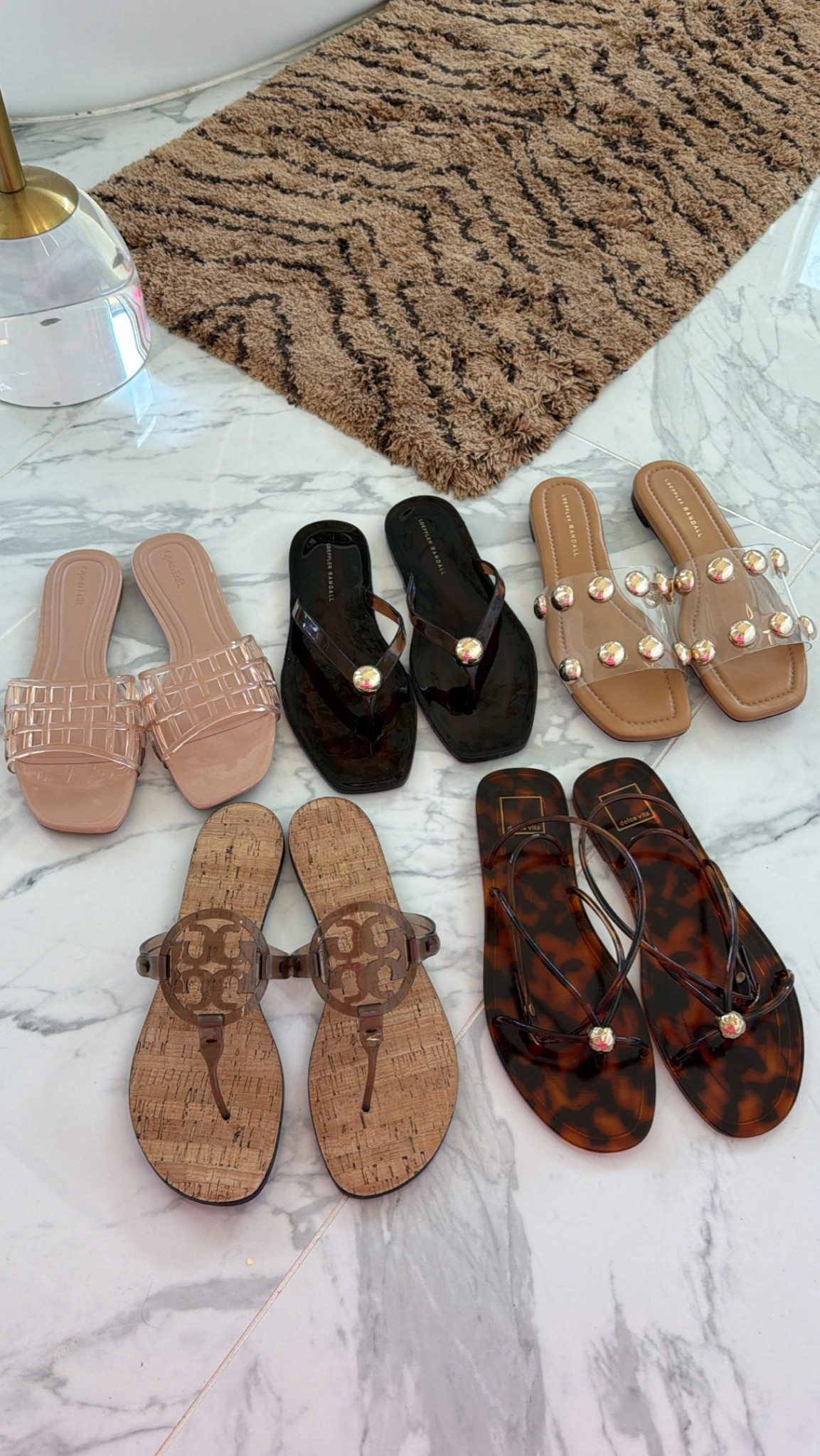 The NEW jelly shoe line up 😍😍😍 all from Nordstrom