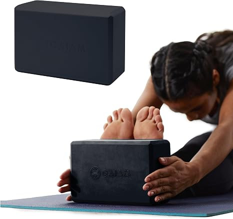 Gaiam Yoga Block - Supportive Latex-Free Eva Foam - Soft Non-Slip Surface with Beveled Edges for ... | Amazon (US)